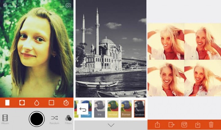 Retrica, la app de moda para selfies