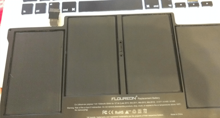 Cómo cambiar la batería de MacBook Air