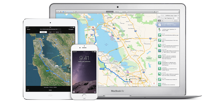 Cómo enviar una ruta al iPhone desde Mac