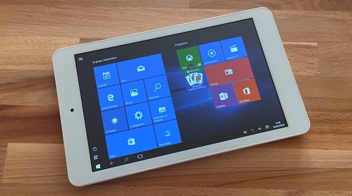 Review: Cube iWork 8, una tablet con Windows 10 a un precio imbatible