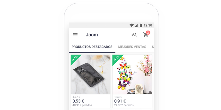 Descarga Joom, la app para comprar desde el móvil