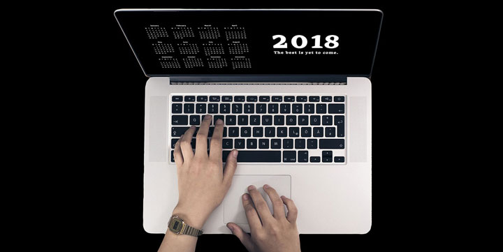 7 plantillas de calendario laboral 2018
