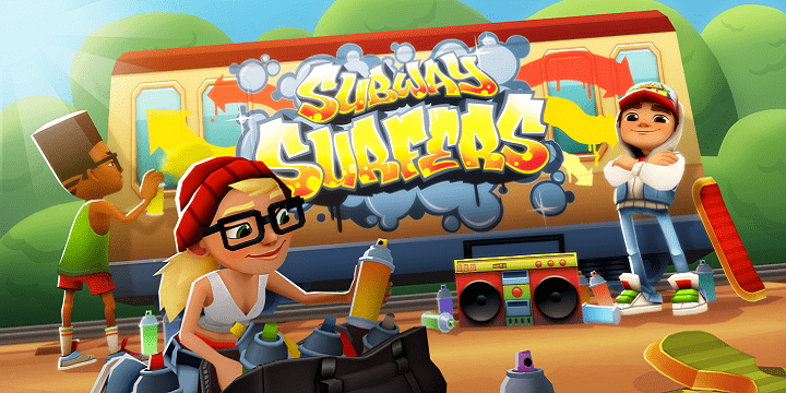 Descarga Subway Surfers, un divertido juego delincuentes juveniles