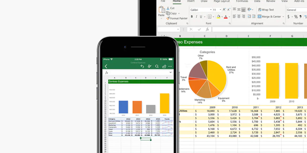 Cómo insertar datos desde imagen en Excel desde iOS y Android