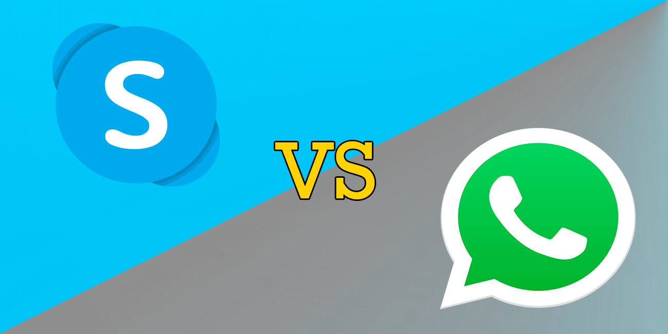 ¿Es mejor WhatsApp o Skype?
