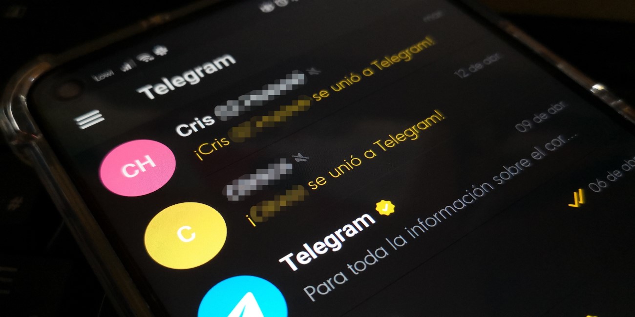 Cómo eliminar las notificaciones "Un contacto se unió a Telegram"