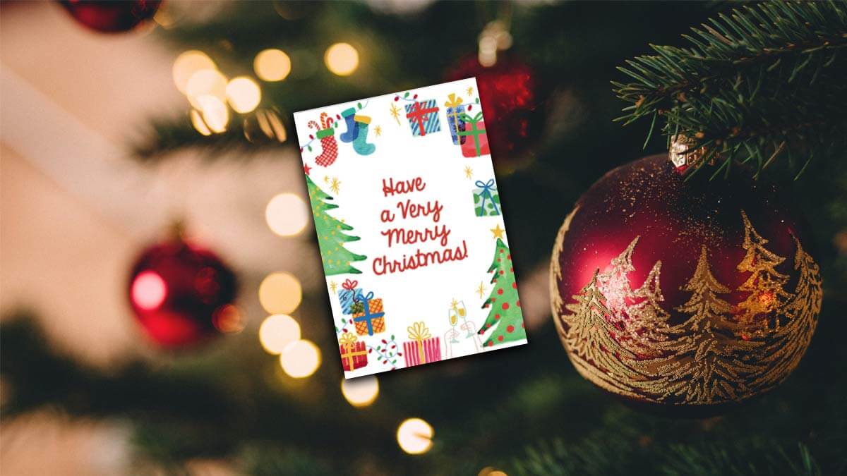 18 tarjetas de Navidad para enviar a tus amigos