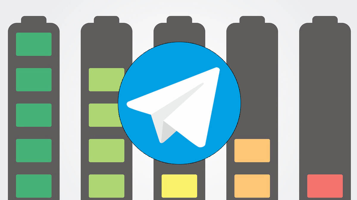 ¿Cuánta batería gasta Telegram?