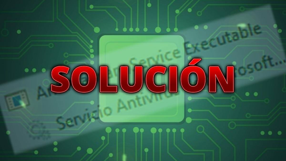 Antimalware Service Executable usa 100% de CPU: solución