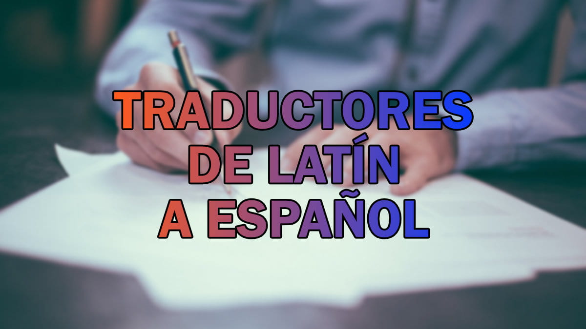 8 traductores de latín a español