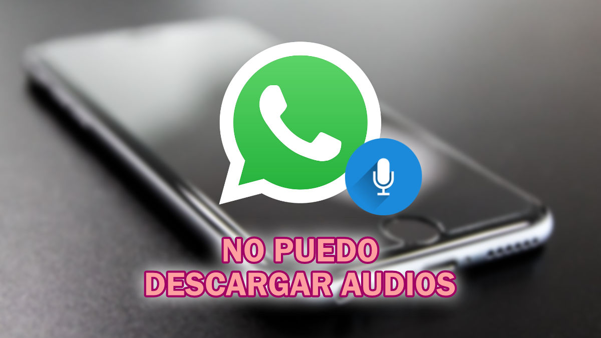 No puedo descargar audios en WhatsApp: solución