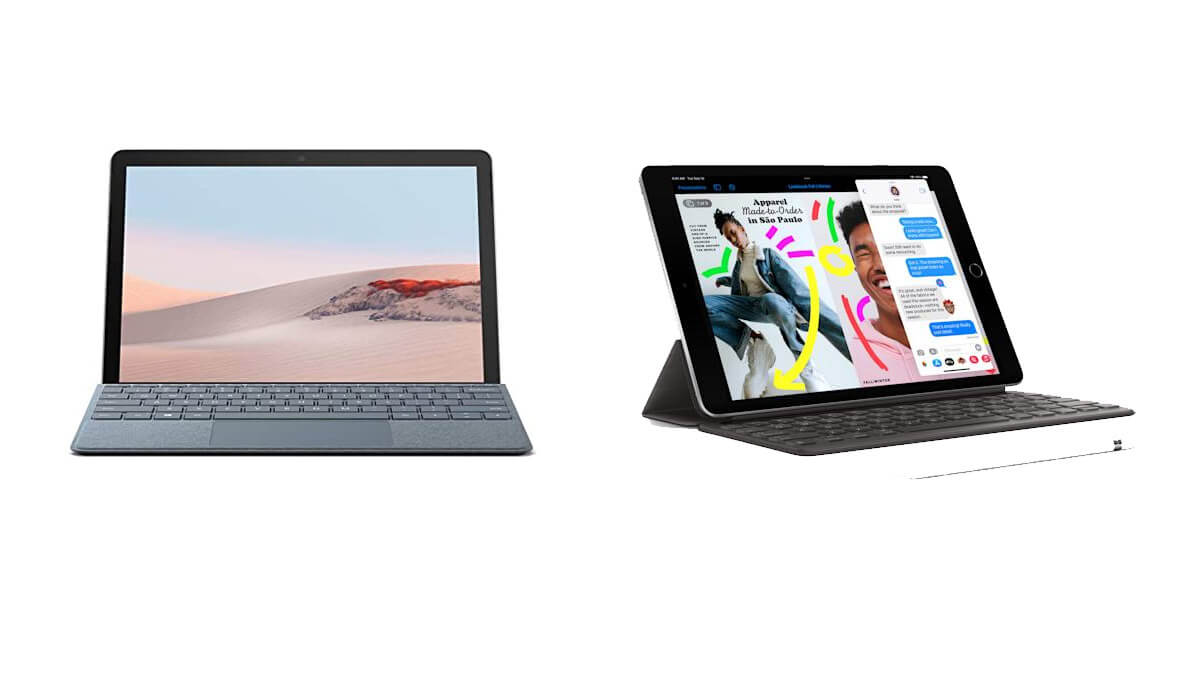 Surface Go 2 vs iPad (2021): ¿cuál es mejor para estudiar y trabajar?