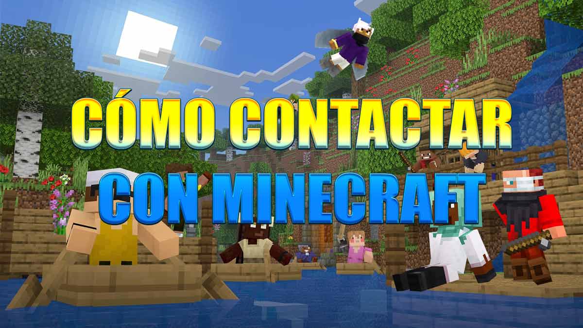 Cómo contactar con Minecraft