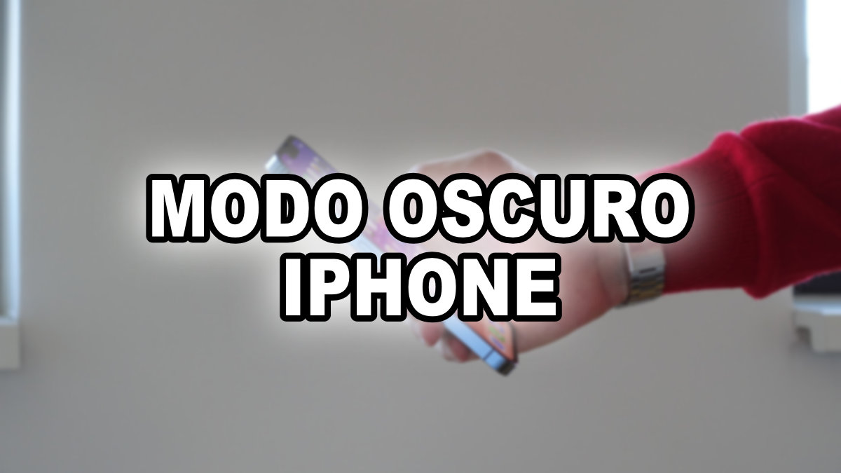 Cómo activar el modo oscuro en un iPhone