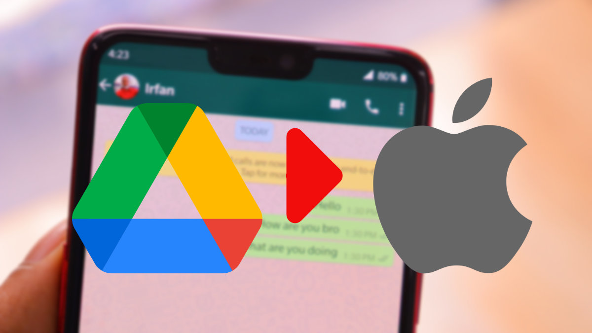 Cómo restaurar los chats de WhatsApp a iPhone desde la copia de Google Drive