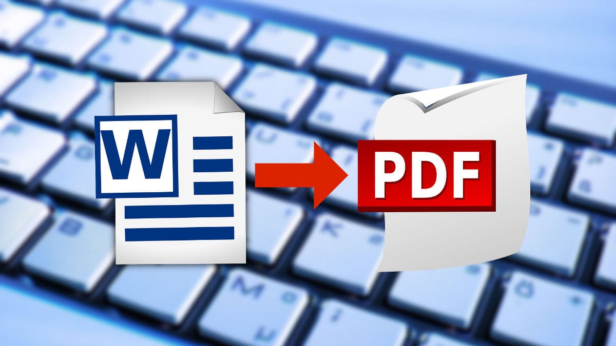 Cómo guardar un Word como PDF