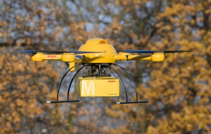 DHL también hará entregas con drones