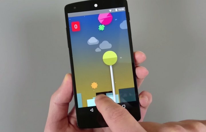 Android 5.0 Lollipop esconde un Flappy Bird en su interior