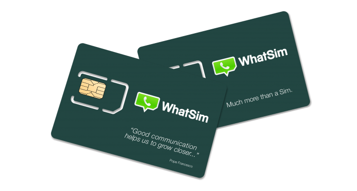 WhatSim, una SIM internacional solo para usar WhatsApp
