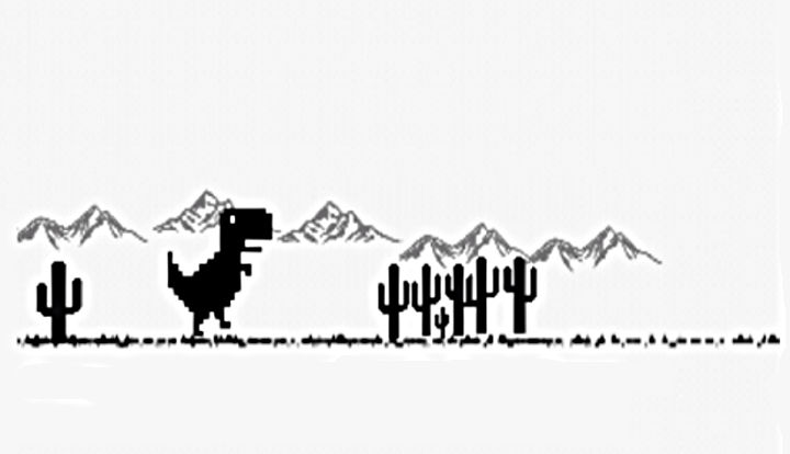 Dino Run - Dinosty, el juego oculto sin conexión de Chrome disponible en  Google Play