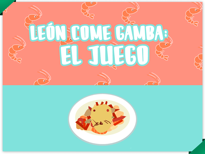 "León come gamba" ya es un juego online #leoncomegamba
