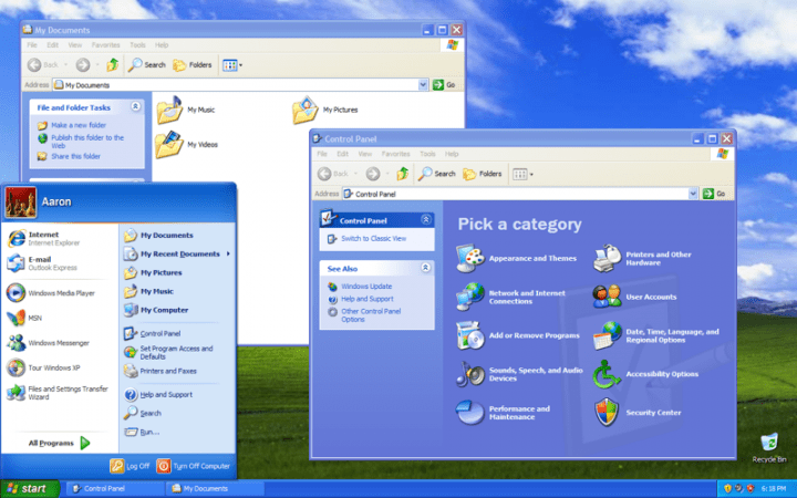Windows XP vuelve en forma de copia china
