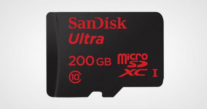 La tarjeta microSD de 200 GB de SanDisk ya disponible para comprar