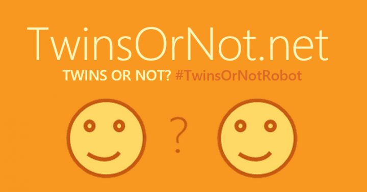 TwinsOrNot.net, sube dos fotos y te dirá si sois gemelos