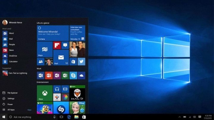 Windows 10 arranca con 4 vídeos promocionales