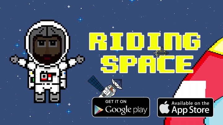 Descarga Riding Space para Android e iOS, una divertida aventura espacial