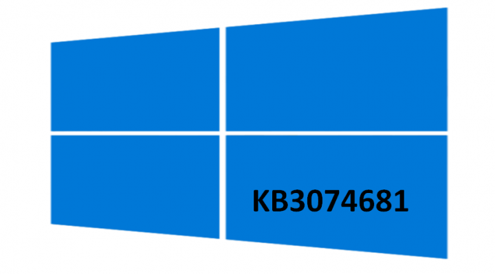 La actualización KB3074681 provoca el cierre del Explorador en Windows