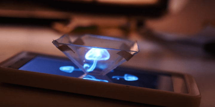 Cómo convertir tu iPhone en un holograma 3D