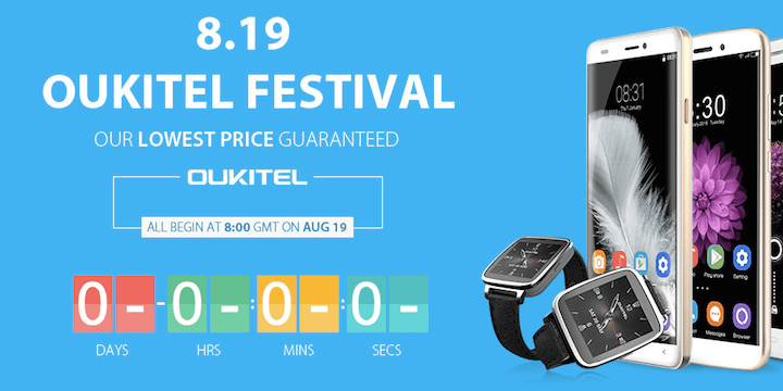 Oukitel Festival, grandes descuentos en los terminales de la marca