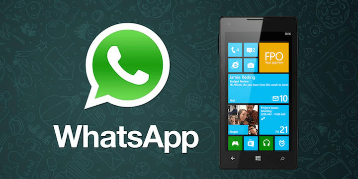 Descarga WhatsApp para Windows Phone con nuevas funcionalidades