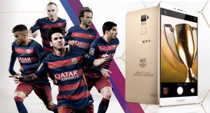 Oppo R7 Plus Edición FC Barcelona, la nueva edición limitada del smartphone