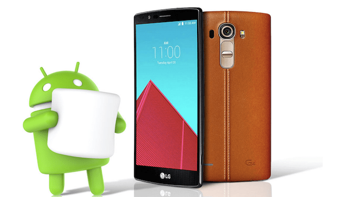 LG G4 europeos comienzan a recibir Android Marshmallow