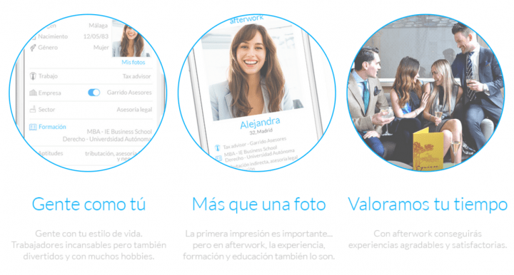 Afterwork app, conecta con personas de tu entorno profesional