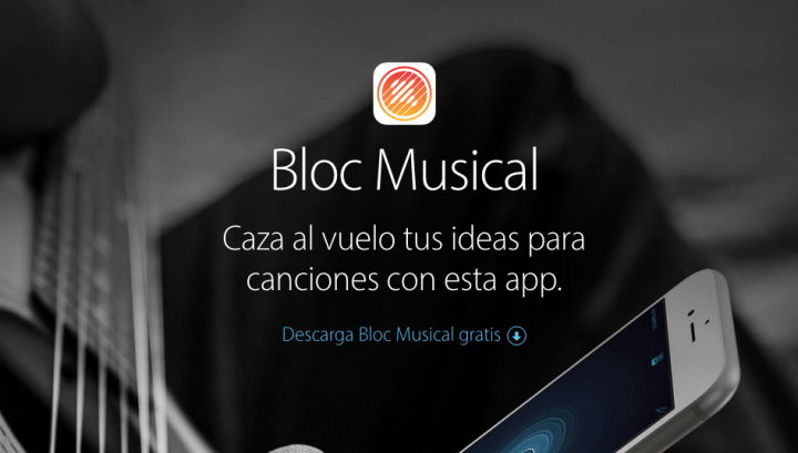 Apple lanza Bloc Musical, una app para componer música