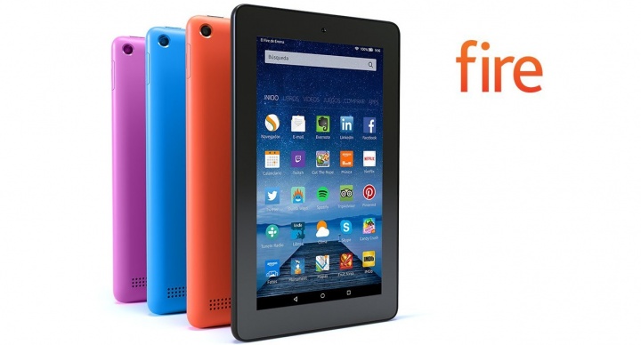 La tablet Amazon Fire se actualiza con más almacenamiento y nuevos colores