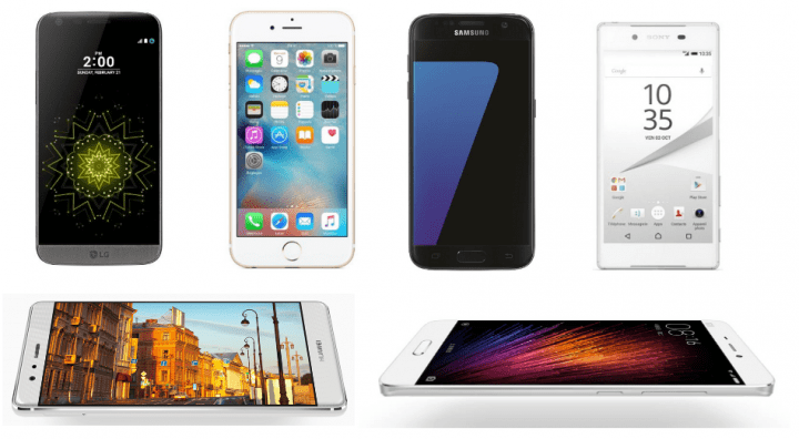 Comparativa: Huawei P9 vs Galaxy S7 vs LG G5 vs iPhone 6s vs Xiaomi Mi5 vs Xperia Z5