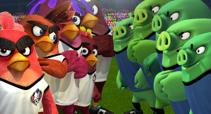 Descarga Angry Birds Goal! para Android, los "pájaros enfadados" se pasan al fútbol