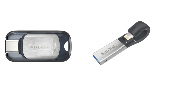 Llegan las nuevas memorias USB SanDisk iXpand y Ultra USB Type-C