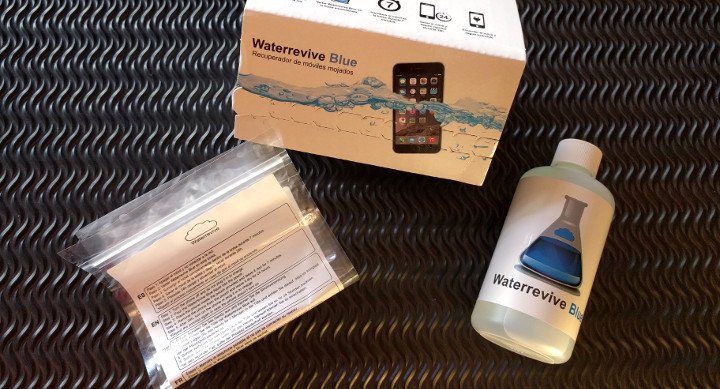 Probamos Waterrevive Blue, un kit para recuperar móviles mojados
