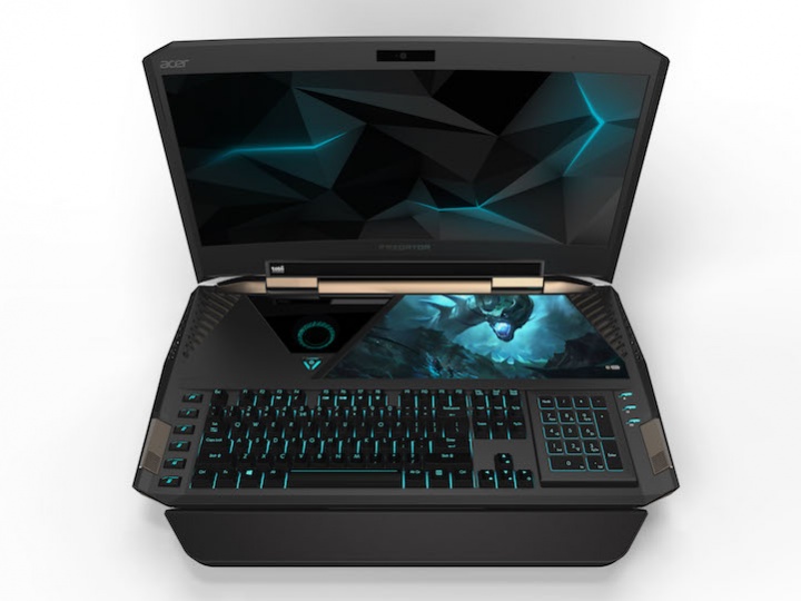 Predator 21 X de Acer, el primer portátil gaming con pantalla curva