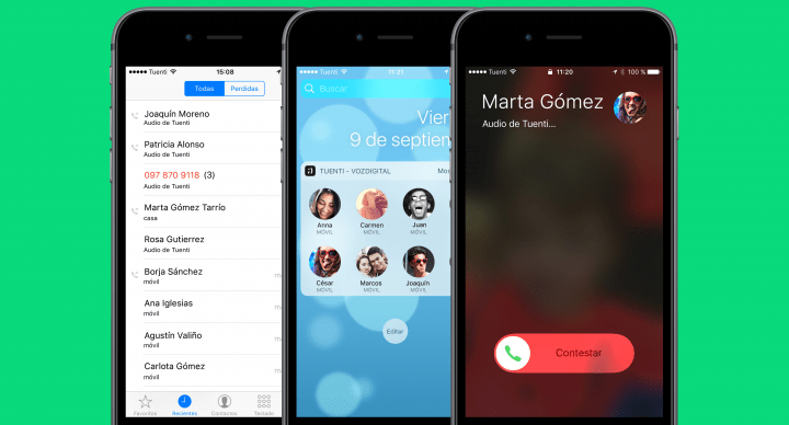 Tuenti integra sus llamadas en iOS 10