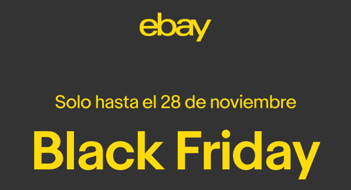 Ahorra este Black Friday con las rebajas de eBay