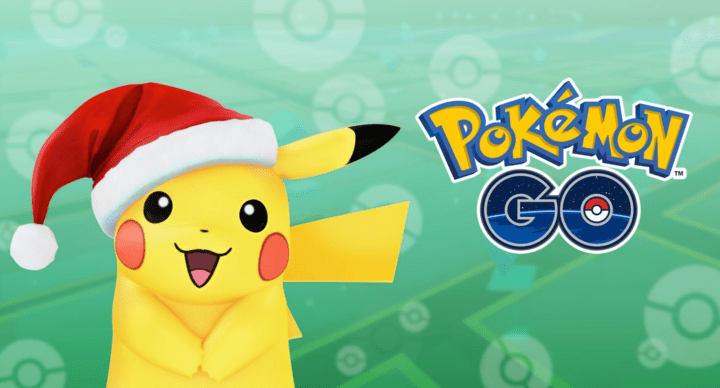 Pokémon Go recibe nuevos pokémon y un Pikachu navideño