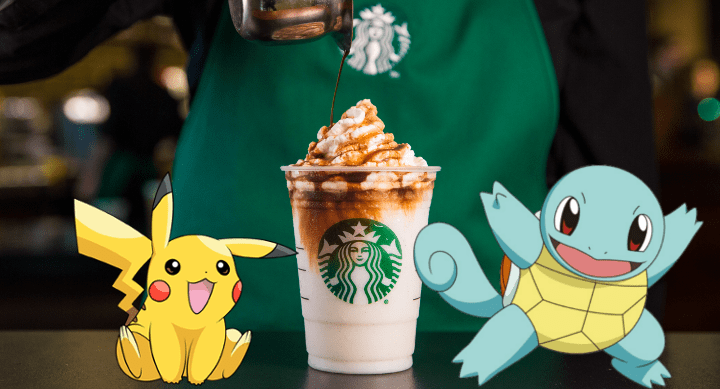 Pokémon Go se asociaría con Starbucks y ofrecería un pokémon exclusivo