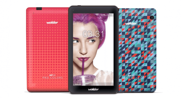 Wolder miTab Pro Colors, una tablet de 7 pulgadas con un gran diseño