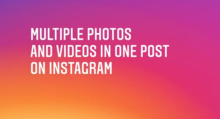 Instagram ahora permite compartir varias fotos en una misma publicación